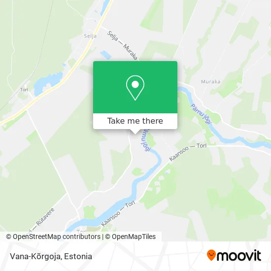 Vana-Kõrgoja map
