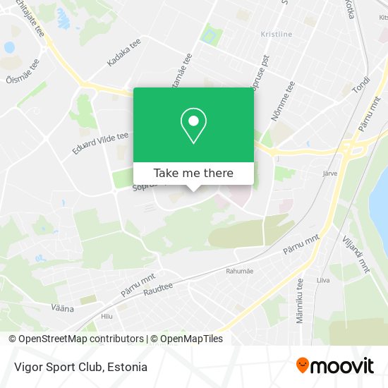 Vigor Sport Club map