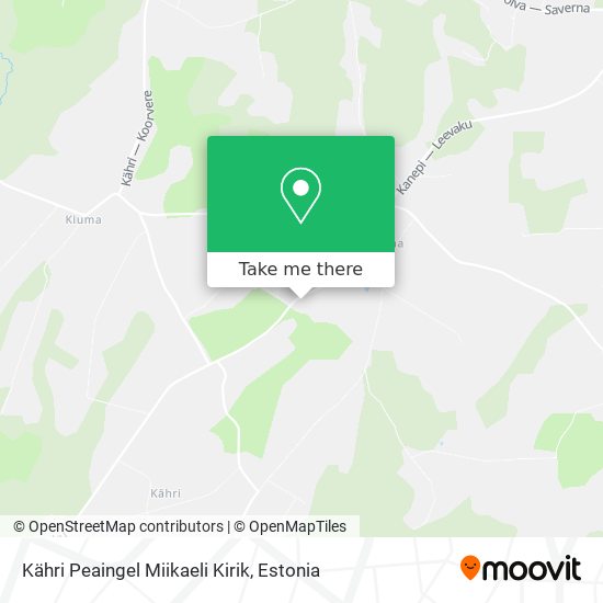 Kähri Peaingel Miikaeli Kirik map