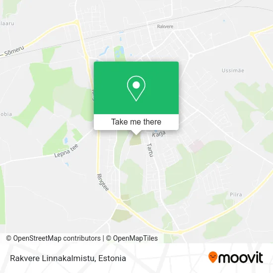 Карта Rakvere Linnakalmistu