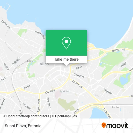 Sushi Plaza map