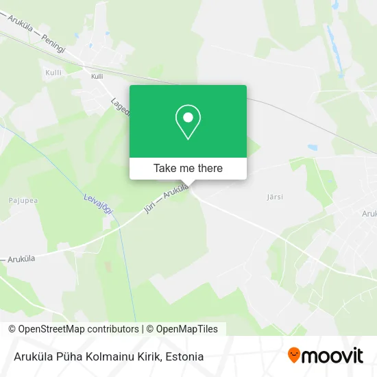 Aruküla Püha Kolmainu Kirik map
