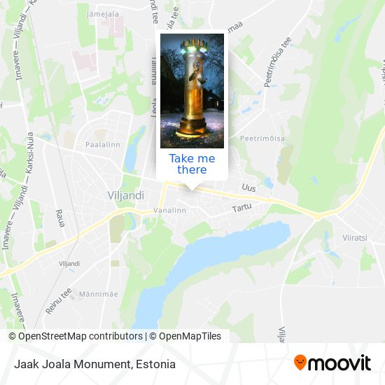 Карта Jaak Joala Monument
