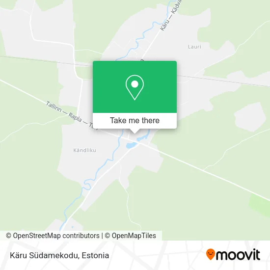 Карта Käru Südamekodu