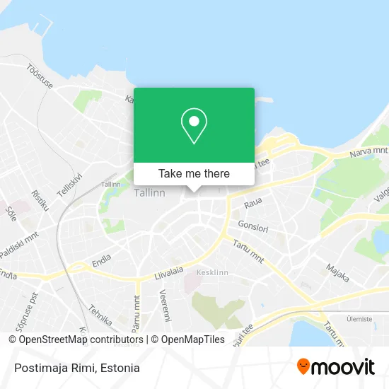 Postimaja Rimi map