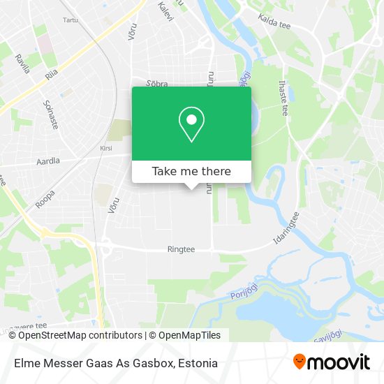 Elme Messer Gaas As Gasbox map