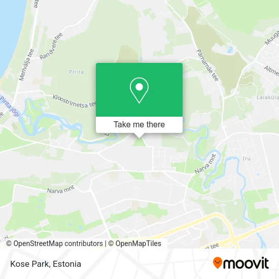 Карта Kose Park