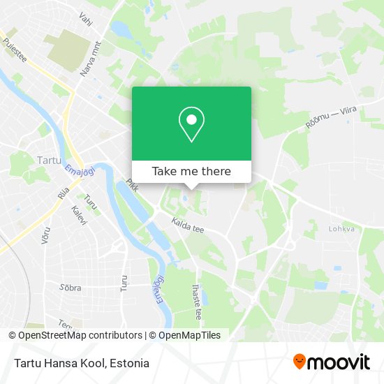 Tartu Hansa Kool map