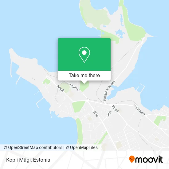Карта Kopli Mägi