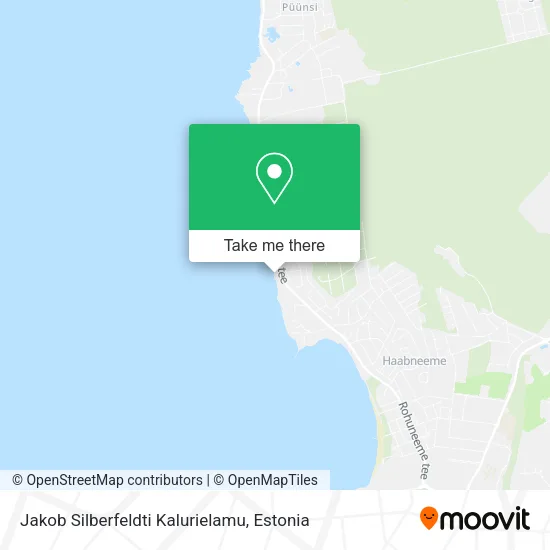 Карта Jakob Silberfeldti Kalurielamu