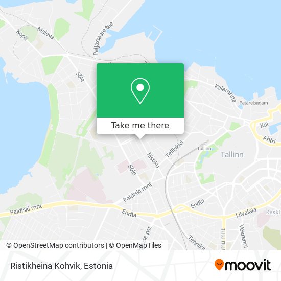Ristikheina Kohvik map