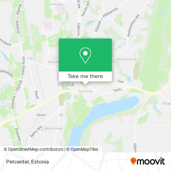 Карта Petcenter