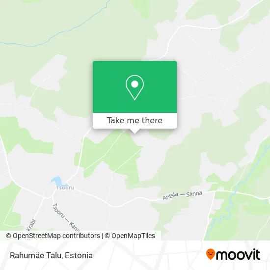 Карта Rahumäe Talu