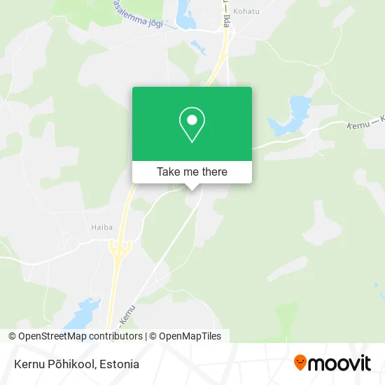 Карта Kernu Põhikool