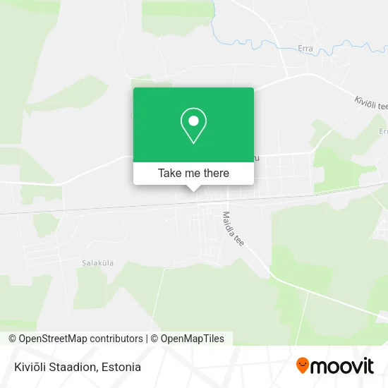 Kiviõli Staadion map