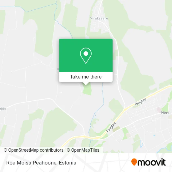 Röa Mõisa Peahoone map