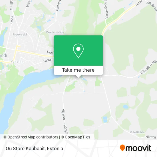 Карта Oü Store Kaubaait