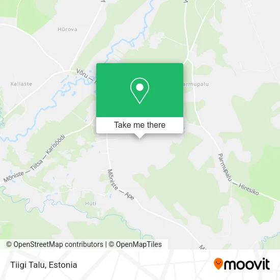 Карта Tiigi Talu