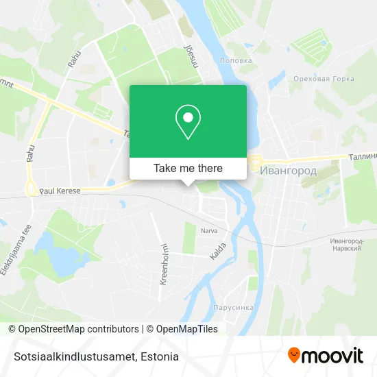 Карта Sotsiaalkindlustusamet