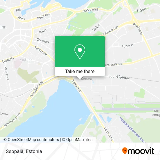 Карта Seppälä