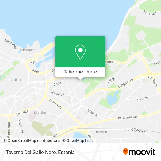 Карта Taverna Del Gallo Nero