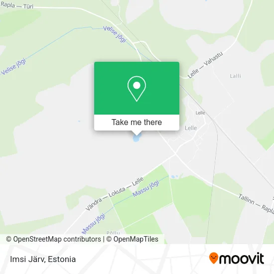 Карта Imsi Järv