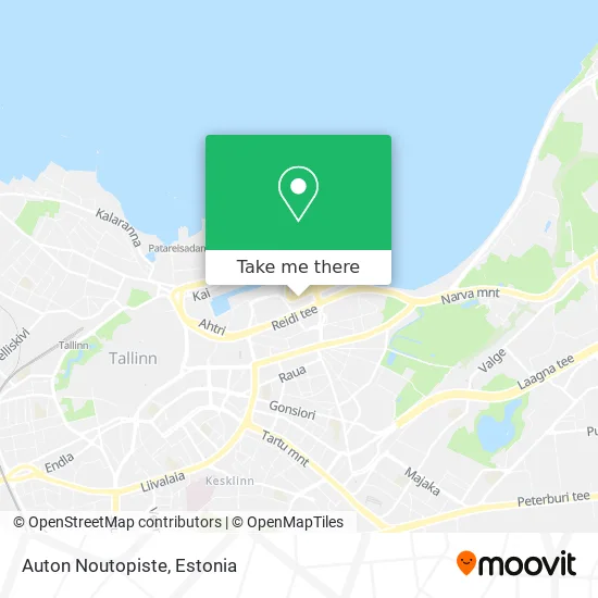 Auton Noutopiste map