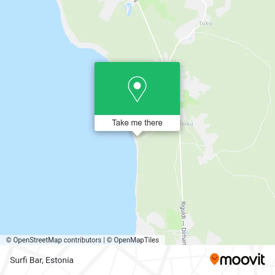Surfi Bar map