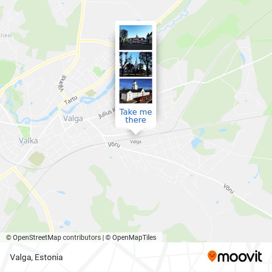 Карта Valga