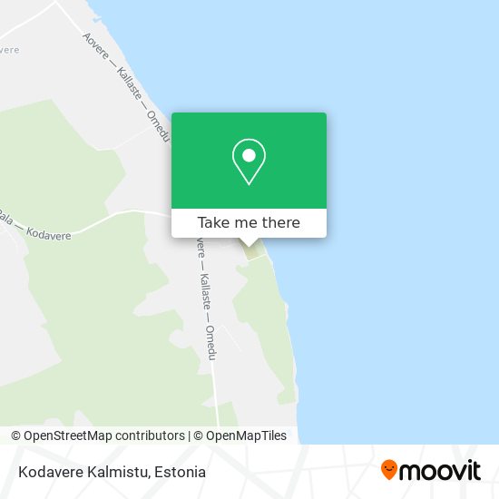 Kodavere Kalmistu map