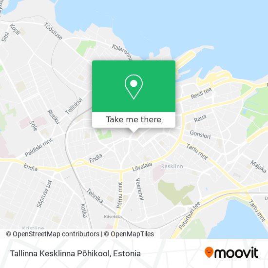 Tallinna Kesklinna Põhikool map