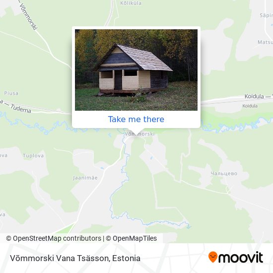 Võmmorski Vana Tsässon map