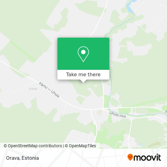 Карта Orava