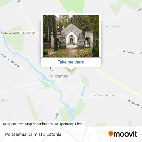 Карта Põltsamaa Kalmistu