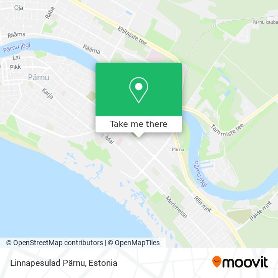 Карта Linnapesulad Pärnu