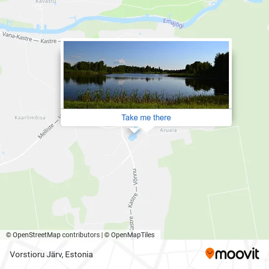Карта Vorstioru Järv