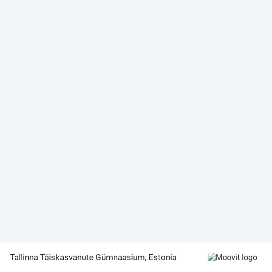 Tallinna Täiskasvanute Gümnaasium map