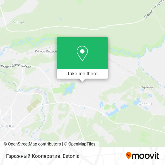 Гаражный Кооператив map