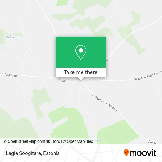 Карта Lagle Söögitare