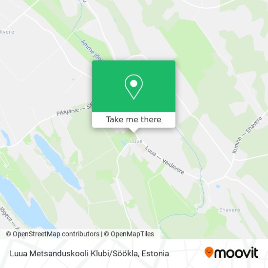 Luua Metsanduskooli Klubi / Söökla map