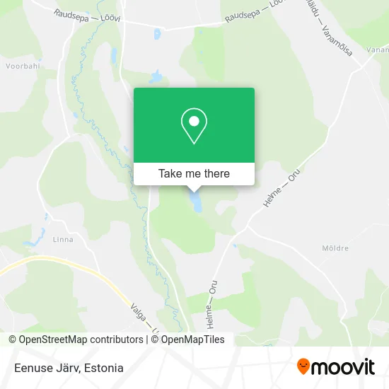 Карта Eenuse Järv