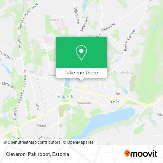 Cleveroni Pakirobot map