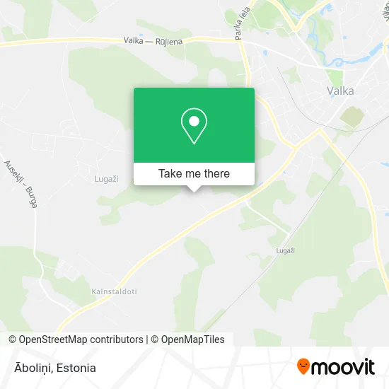 Карта Āboliņi