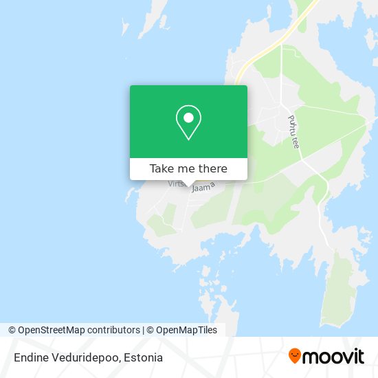Карта Endine Veduridepoo