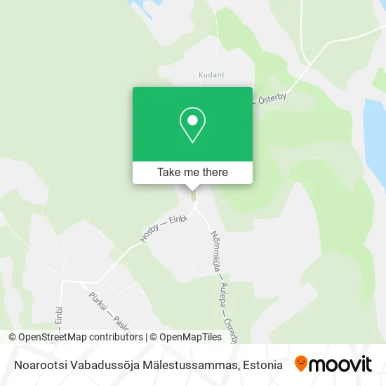 Noarootsi Vabadussõja Mälestussammas map