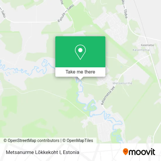 Metsanurme Lõkkekoht I map