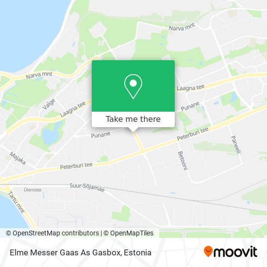 Карта Elme Messer Gaas As Gasbox