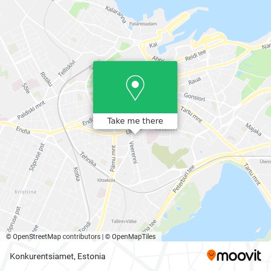 Konkurentsiamet map