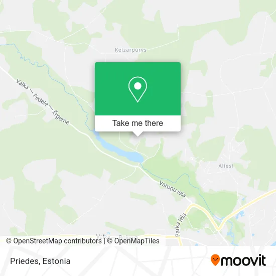 Priedes map
