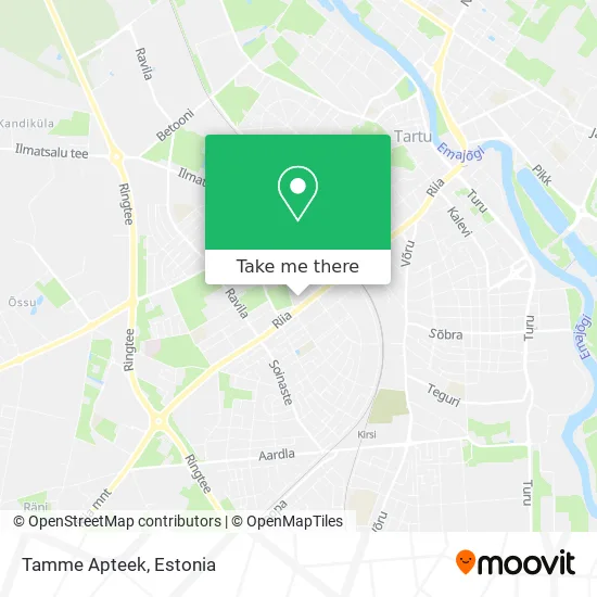 Карта Tamme Apteek